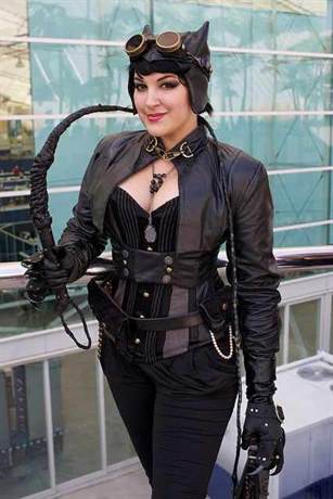 Cosplay steam punk for plus size girls