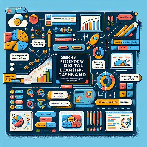 Generate an image of a modern online training dashboard with interactive elements, diagrams related to data capture, and a user-friendly interface that conveys a sense of learning and engagement.