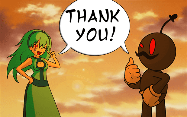 thank you smaller