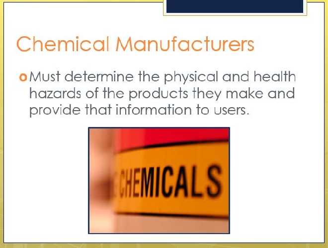 HAZARD COMMUNICATION GHS Take the Quiz QuizMaker