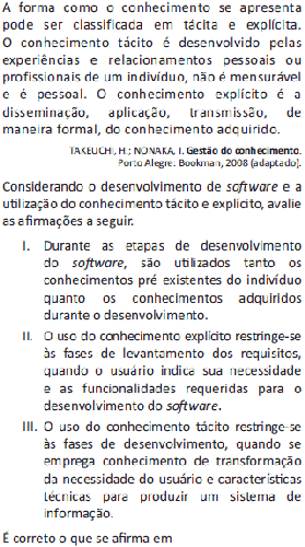 QuestÃ£o 27 Enade 2017