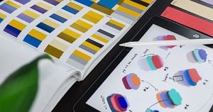 Design and color pallete montage
